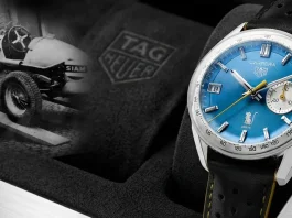 TAG Heuer Carrera Chronograph Thailand Limited Edition หน้าปัดสีฟ้า Bira Blue ผลิตจำกัดเพียง 90 เรือน