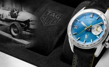 TAG Heuer Carrera Chronograph Thailand Limited Edition หน้าปัดสีฟ้า Bira Blue ผลิตจำกัดเพียง 90 เรือน