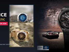 นาฬิกา Casio Edifice EFK-200 Series ตัวเรือน Forged Carbon และรุ่นสเตนเลสสตีล ดีไซน์สปอร์ตแบบ Integrated Bracelet ขับเคลื่อนด้วยกลไกอัตโนมัติ