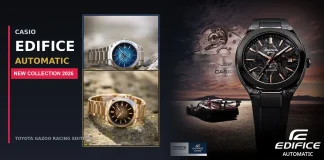นาฬิกา Casio Edifice EFK-200 Series ตัวเรือน Forged Carbon และรุ่นสเตนเลสสตีล ดีไซน์สปอร์ตแบบ Integrated Bracelet ขับเคลื่อนด้วยกลไกอัตโนมัติ