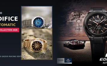นาฬิกา Casio Edifice EFK-200 Series ตัวเรือน Forged Carbon และรุ่นสเตนเลสสตีล ดีไซน์สปอร์ตแบบ Integrated Bracelet ขับเคลื่อนด้วยกลไกอัตโนมัติ