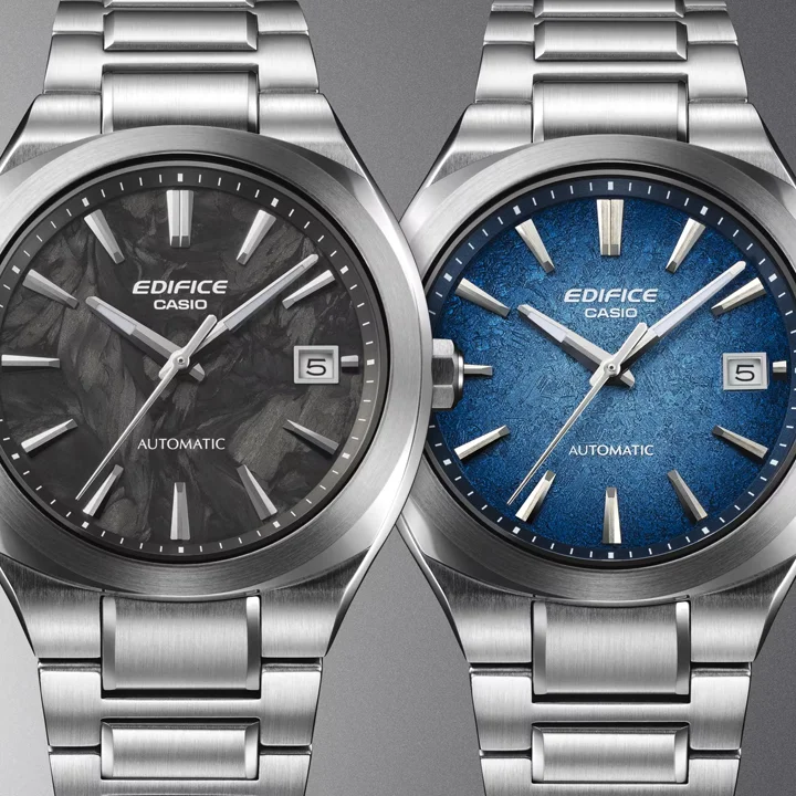 นาฬิกา Casio Edifice EFK-200 Series ตัวเรือน Forged Carbon และรุ่นสเตนเลสสตีล ดีไซน์สปอร์ตแบบ Integrated Bracelet ขับเคลื่อนด้วยกลไกอัตโนมัติ