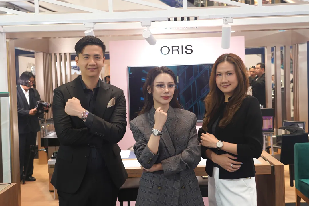 ORIS POP-UP เชิญร่วมสัมผัสคอลเลกชั่นใหม่ AT PARAGON WATCH FAIR 2026 บรรยากาศบูธ ORIS Pop-up ในงาน Paragon Watch Fair 2026 ศูนย์การค้าสยามพารากอน