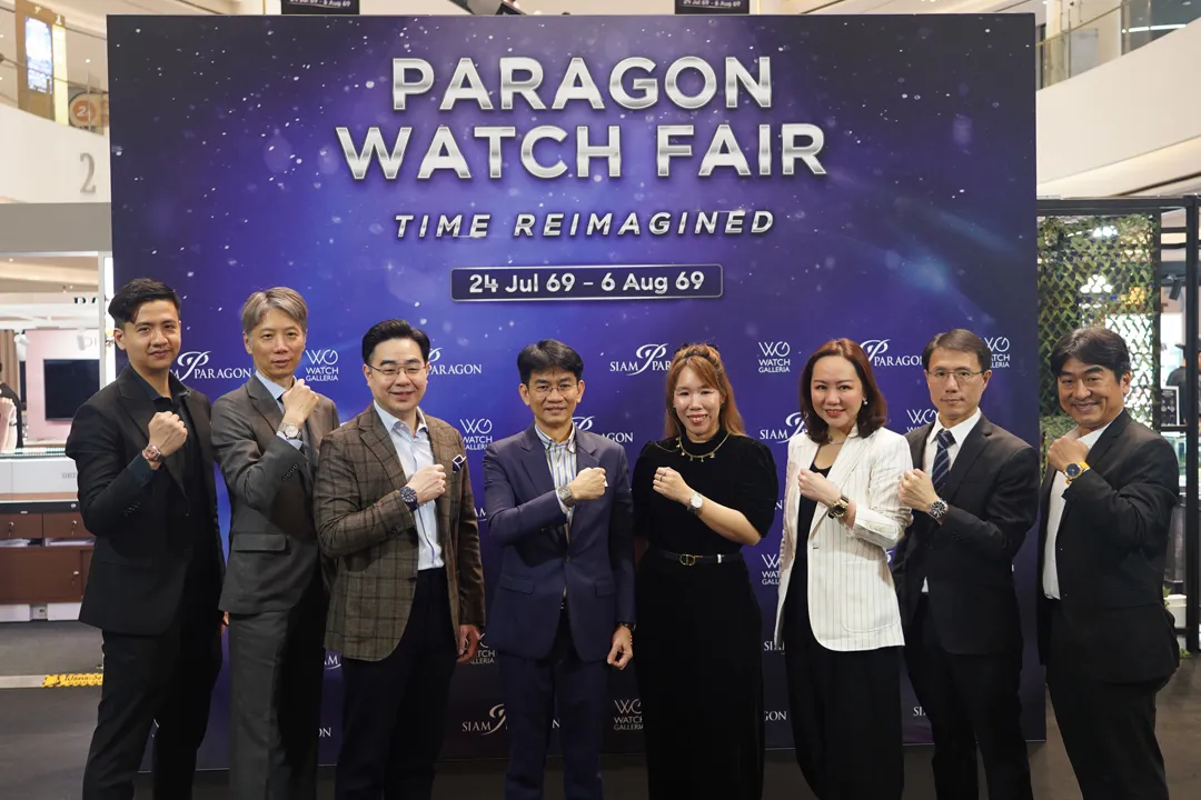 ORIS POP-UP เชิญร่วมสัมผัสคอลเลกชั่นใหม่ AT PARAGON WATCH FAIR 2026 บรรยากาศบูธ ORIS Pop-up ในงาน Paragon Watch Fair 2026 ศูนย์การค้าสยามพารากอน