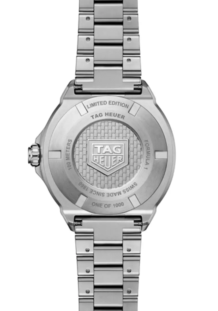 TAG Heuer Formula 1 สดใสรับงานแข่ง Dutch GP 2026 ฝาหลัง รูปภาพหน้าปกนาฬิกา TAG Heuer Formula 1 สีส้ม รุ่นลิมิเต็ดเอดิชั่น Dutch GP 2026 กลไก Solargraph พลังงานแสงอาทิตย์