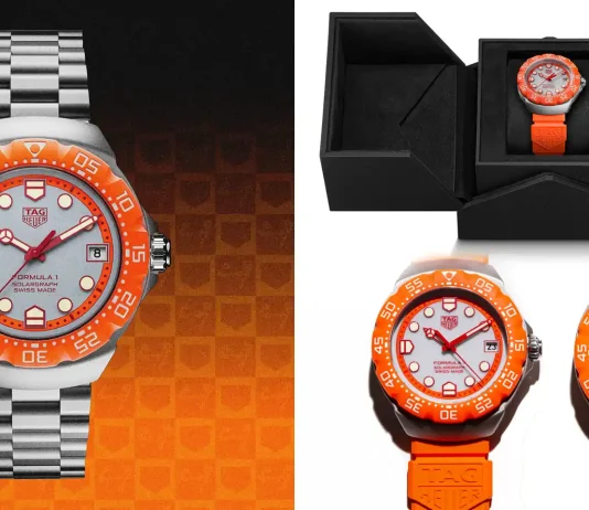 รูปภาพหน้าปกนาฬิกา TAG Heuer Formula 1 สีส้ม รุ่นลิมิเต็ดเอดิชั่น Dutch GP 2026 กลไก Solargraph พลังงานแสงอาทิตย์