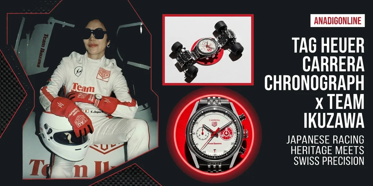 นาฬิกา TAG Heuer Carrera Chronograph x Team Ikuzawa รุ่นที่ 2 ตัวเรือน 39 มม. หน้าปัดสีขาวตกแต่งรายละเอียดสีแดง