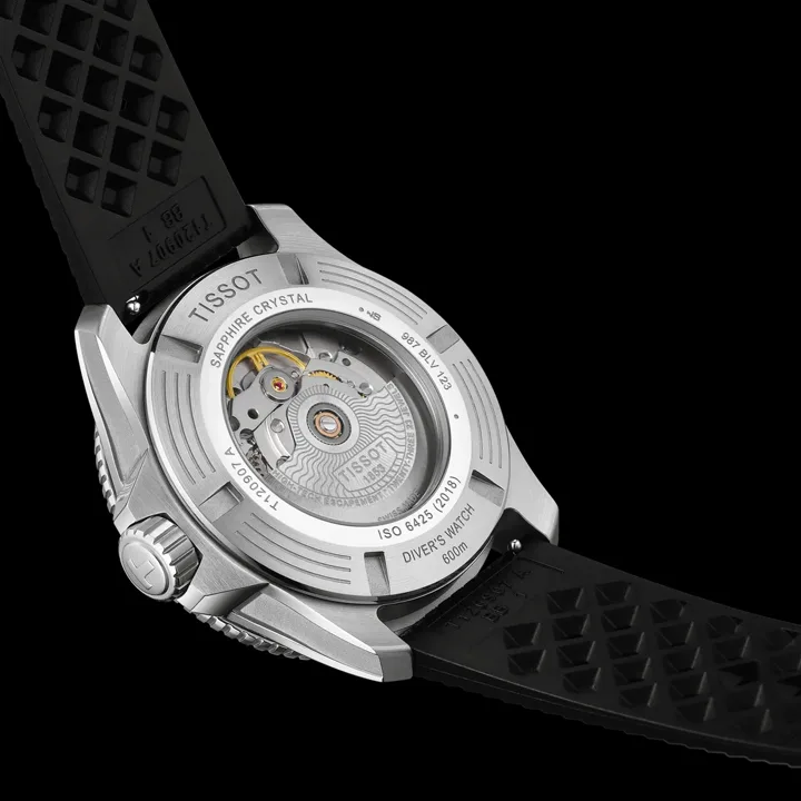 Tissot Seastar 2000 Professional ปรับไซส์ 44 มม.พร้อมหน้าปัดสีใหม่ นาฬิกาดำน้ำ Tissot Seastar 2000 Professional ตัวเรือน 44 มิลลิเมตร หน้าปัดสีน้ำเงิน สีส้ม และ Stormy Grey