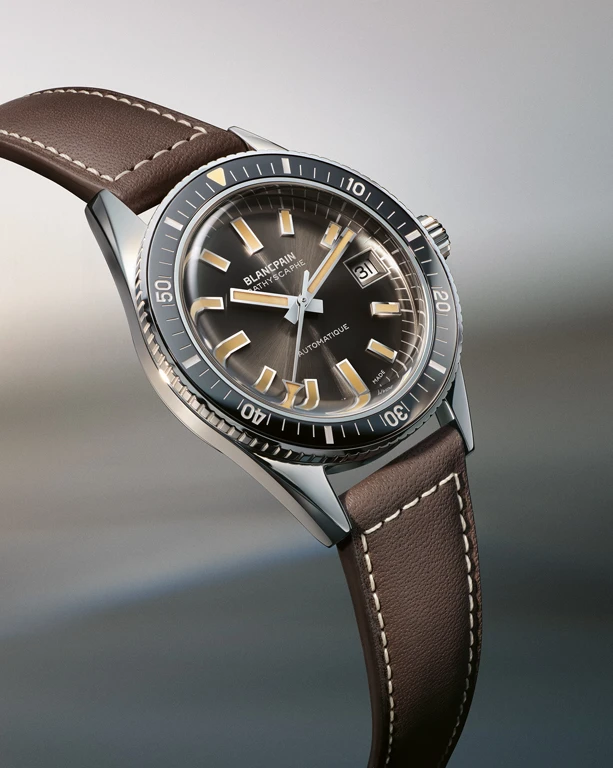 Blancpain Fifty Fathoms Bathyscaphe Ref. 5903 1110 63A กลับมาใหม่ฉลองครบรอบ 70 ปี Blancpain Fifty Fathoms Bathyscaphe Ref. 5903 1110 63A นาฬิกาดำน้ำรุ่นฉลอง 70 ปี