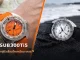 นาฬิกาดำน้ำ Doxa SUB300Ti5 ตัวเรือนไทเทเนียม เกรด 5 หน้าปัดสีส้ม Professional สายยาง Dive Flex