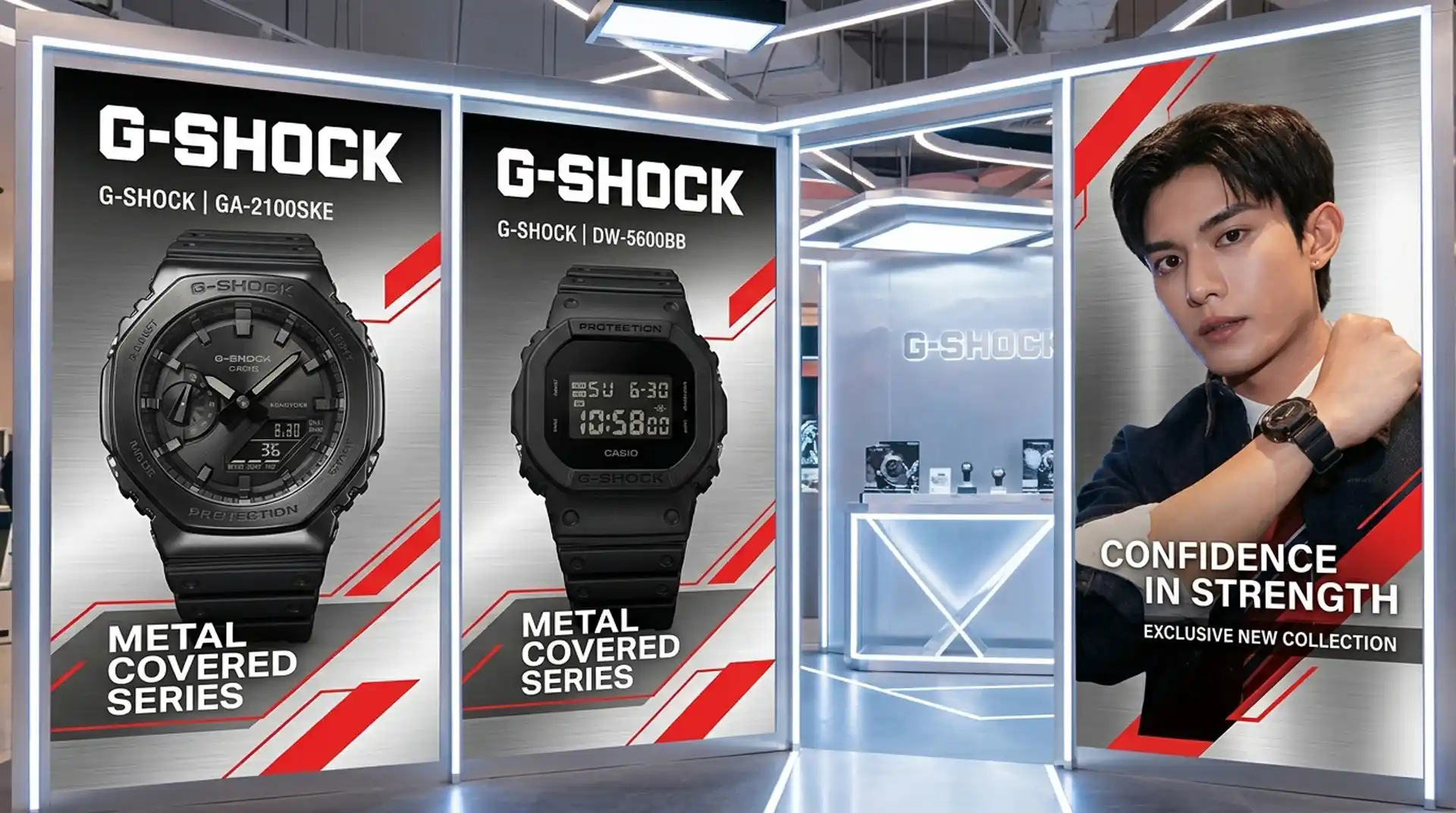 G-SHOCK เปิดตัวนาฬิกา G-SHOCK Luxe Black Collection G-SHOCK Luxe Black Collection