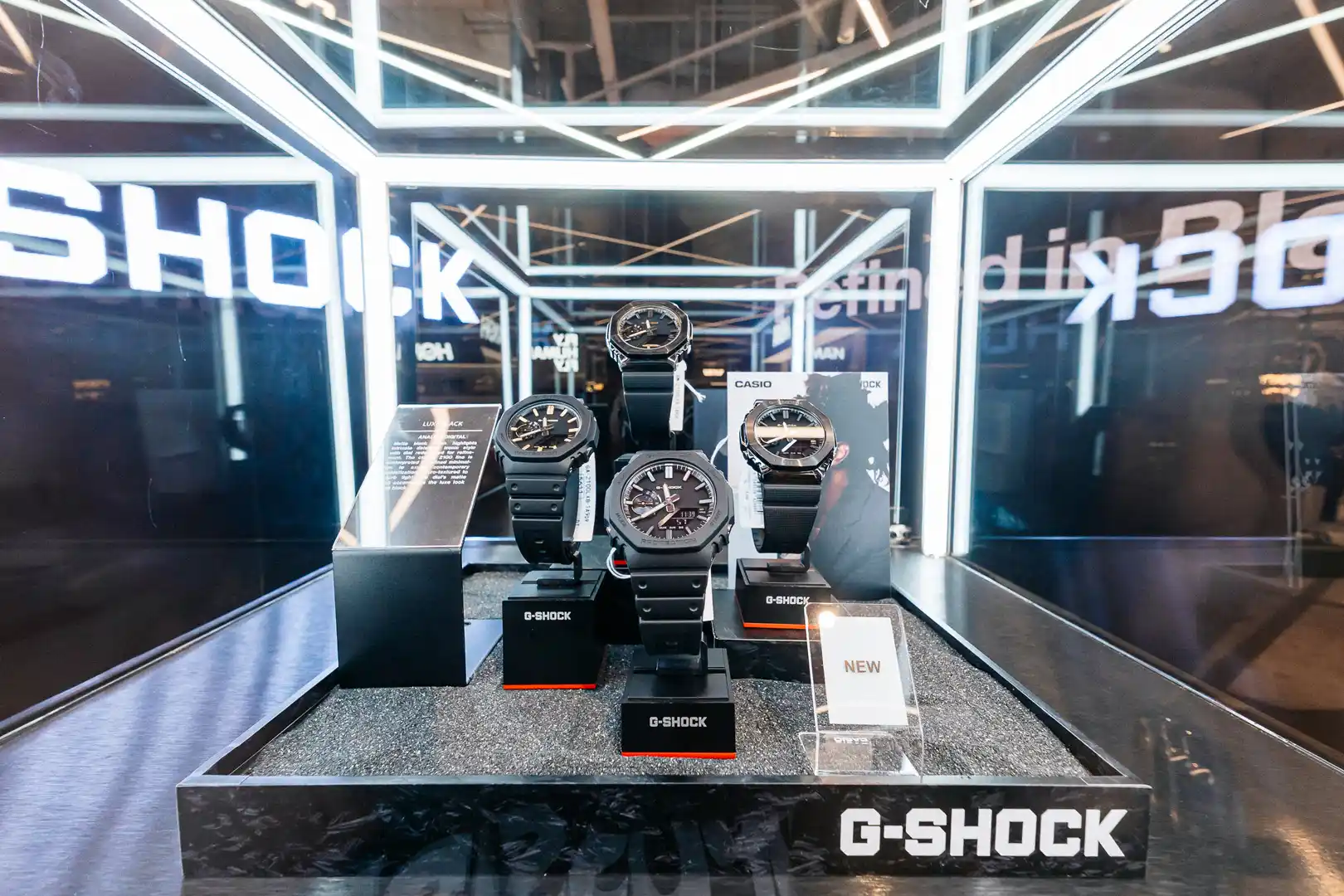 G-SHOCK เปิดตัวนาฬิกา G-SHOCK Luxe Black Collection G-SHOCK Luxe Black Collection G-SHOCK Luxe Black Collection,นาฬิกา G-SHOCK รุ่นใหม่,CASIO,GM-2100LXB,GA-2100LXB