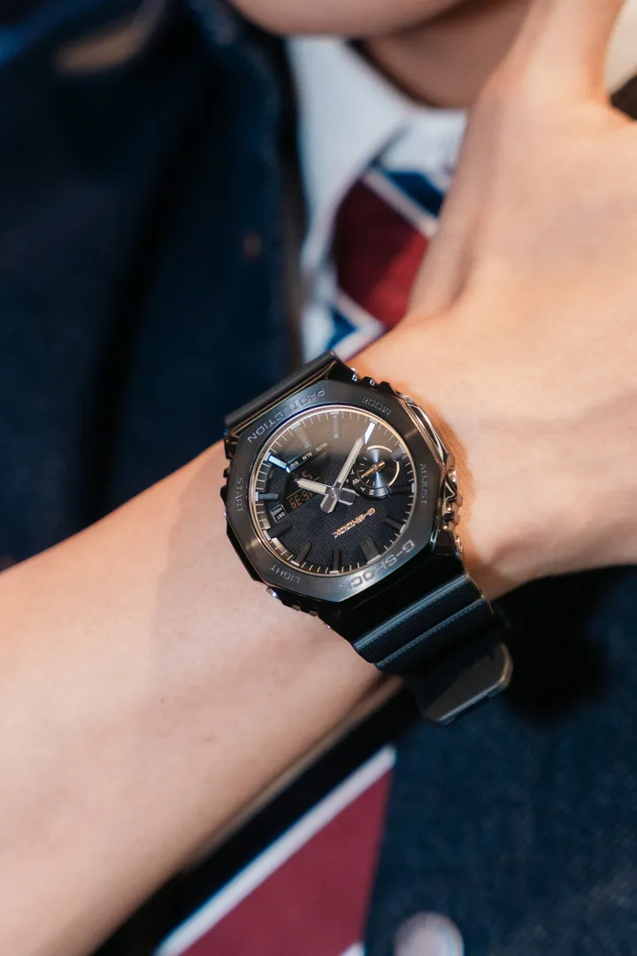 G-SHOCK เปิดตัวนาฬิกา G-SHOCK Luxe Black Collection G-SHOCK Luxe Black Collection G-SHOCK Luxe Black Collection,นาฬิกา G-SHOCK รุ่นใหม่,CASIO,GM-2100LXB,GA-2100LXB