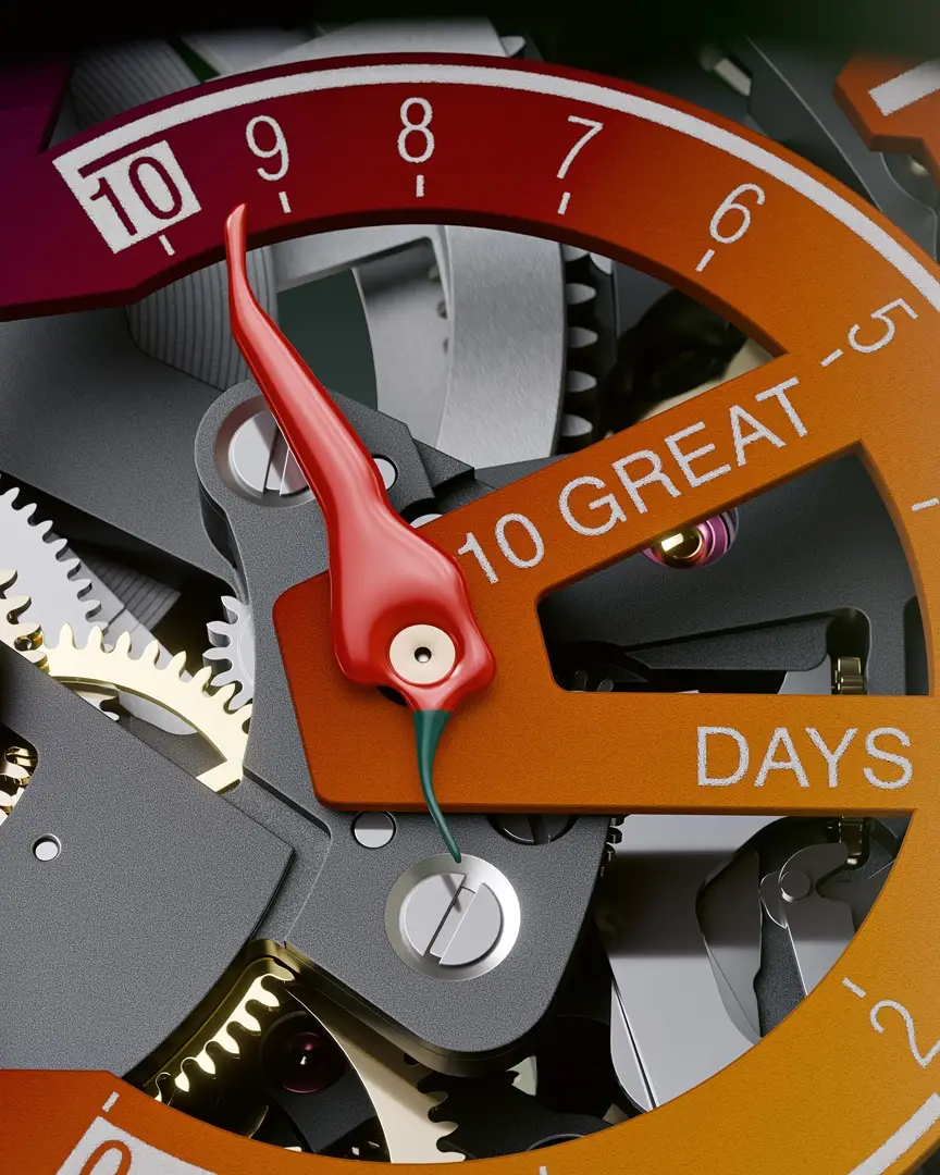 ORIS ProPilot x Gonzo Edition อีกความสนุกจาก Disney’s The Muppets มาตรวัดพลังงานสำรอง 10 GREAT Days พร้อมเข็มรูปพริกสีแดงของ ORIS ProPilot x Gonzo Edition