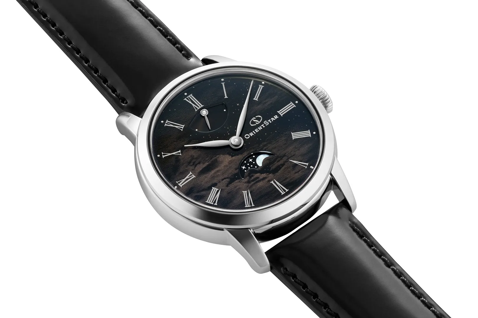 Orient Star F8 Moonphase 75th Anniversary ตัวเรือน SUS316L ขนาด 39.5 มม.