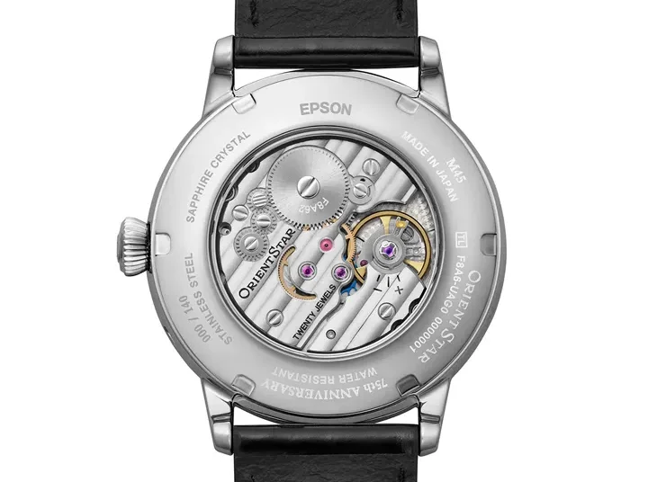 กลไกไขลาน In-House Calibre F8A62 ของ Orient Star F8 Moonphase