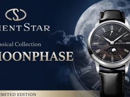 นาฬิกา Orient Star F8 Moonphase รหัส RE-BW0008B คอลเล็กชันฉลองครบรอบ 75 ปี