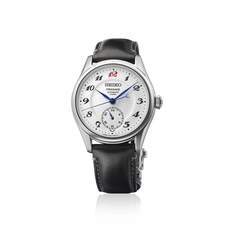 Seiko Presage HCC005J ด้านหน้า หน้าปัด Enamel สีขาวบริสุทธิ์