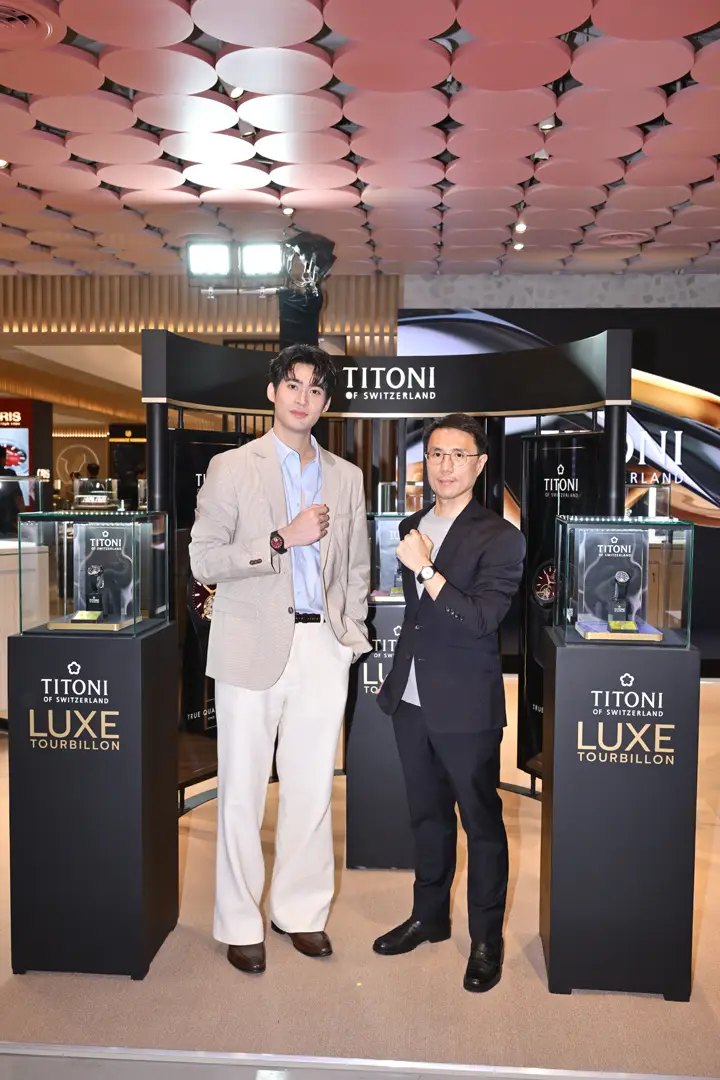 Titoni เปิดตัวนาฬิกาใหม่ที่งาน CENTRAL INTERNATIONAL WATCH & JEWELLERY FAIR 2026 Titoni Luxe Tourbillon Titoni Luxe Tourbillon,ทูร์บิญอง เซรามิก,Central International Watch Jewellery Fair 2026