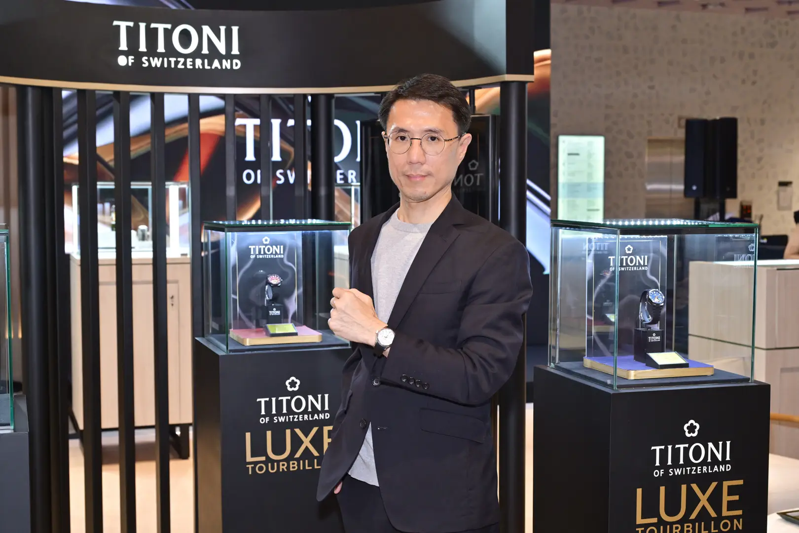 Titoni เปิดตัวนาฬิกาใหม่ที่งาน CENTRAL INTERNATIONAL WATCH & JEWELLERY FAIR 2026 Titoni Luxe Tourbillon Titoni Luxe Tourbillon,ทูร์บิญอง เซรามิก,Central International Watch Jewellery Fair 2026