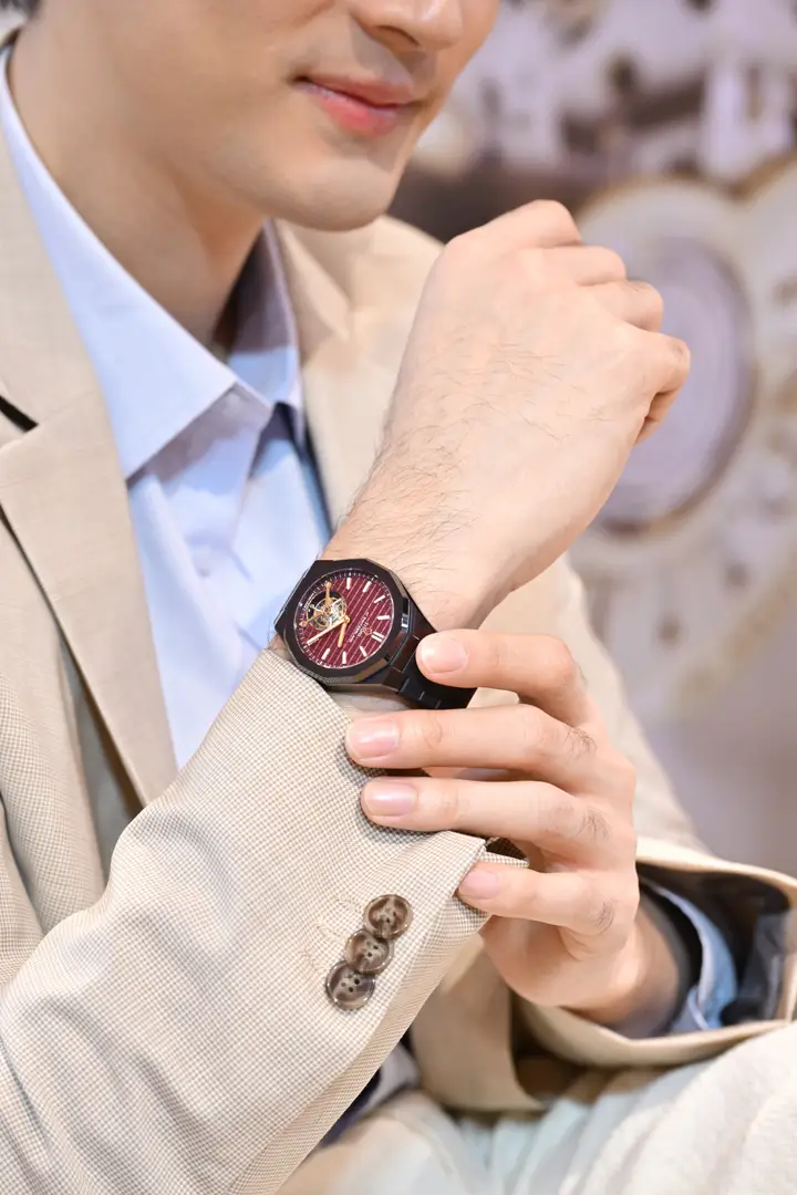 Titoni เปิดตัวนาฬิกาใหม่ที่งาน CENTRAL INTERNATIONAL WATCH & JEWELLERY FAIR 2026 Titoni Luxe Tourbillon Titoni Luxe Tourbillon,ทูร์บิญอง เซรามิก,Central International Watch Jewellery Fair 2026