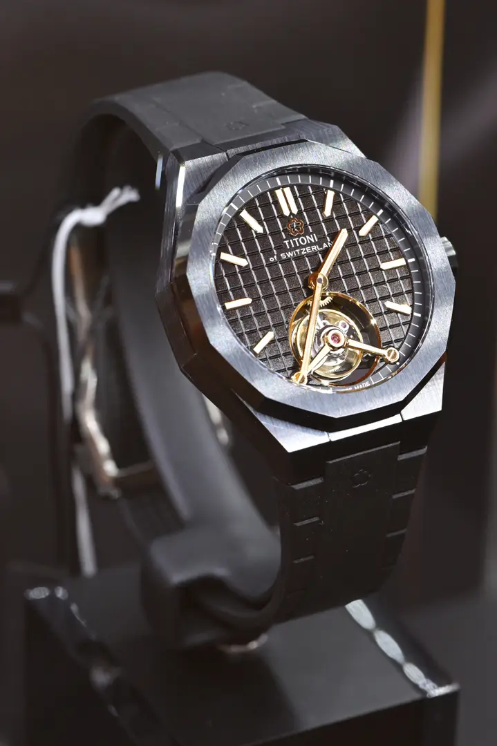 Titoni เปิดตัวนาฬิกาใหม่ที่งาน CENTRAL INTERNATIONAL WATCH & JEWELLERY FAIR 2026 Titoni Luxe Tourbillon Titoni Luxe Tourbillon,ทูร์บิญอง เซรามิก,Central International Watch Jewellery Fair 2026