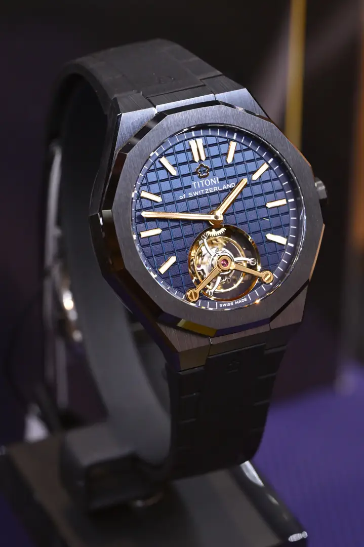 Titoni เปิดตัวนาฬิกาใหม่ที่งาน CENTRAL INTERNATIONAL WATCH & JEWELLERY FAIR 2026 Titoni Luxe Tourbillon Titoni Luxe Tourbillon,ทูร์บิญอง เซรามิก,Central International Watch Jewellery Fair 2026
