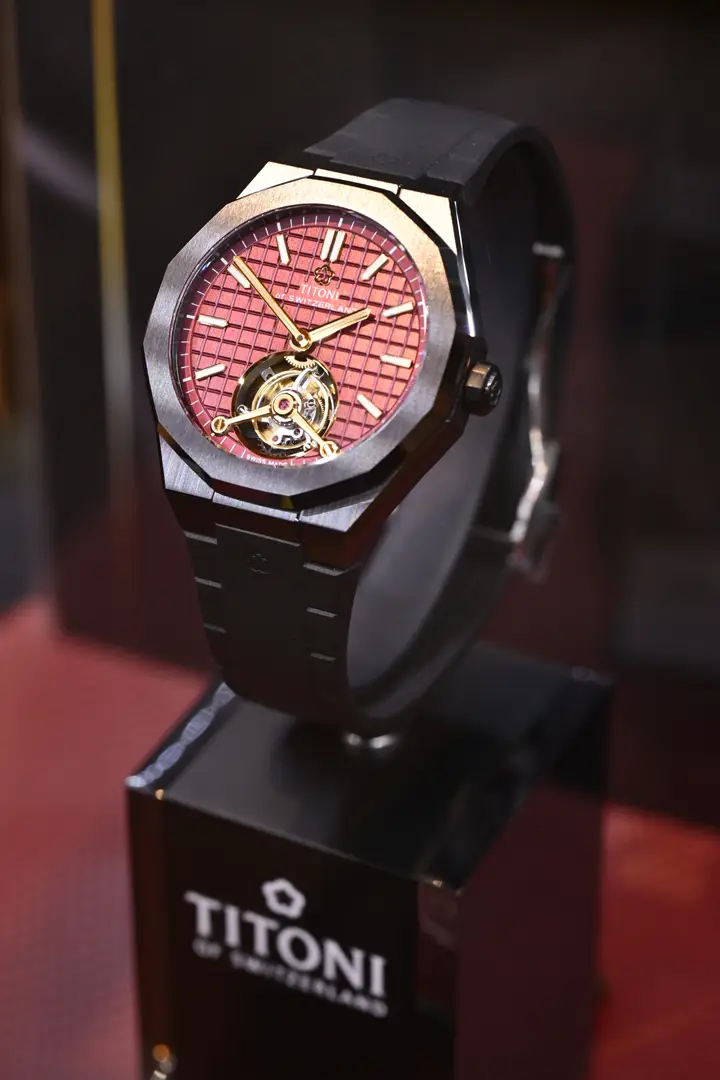 Titoni เปิดตัวนาฬิกาใหม่ที่งาน CENTRAL INTERNATIONAL WATCH & JEWELLERY FAIR 2026 Titoni Luxe Tourbillon Titoni Luxe Tourbillon,ทูร์บิญอง เซรามิก,Central International Watch Jewellery Fair 2026