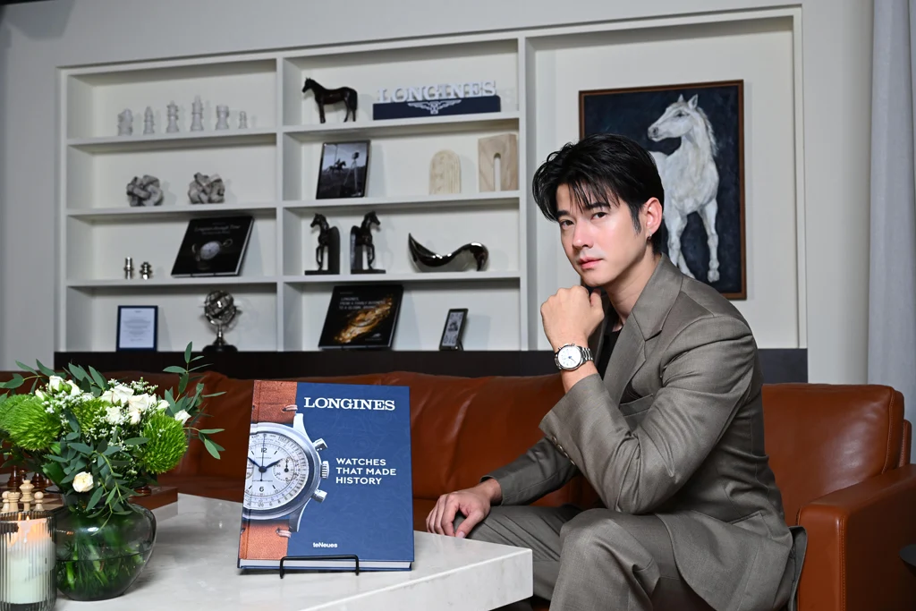 Longines เปิดตัว The Longines Master Collection ดีไซน์ใหม่ ครั้งแรกกับ Chrono Monopusher มาริโอ้ เมาเร่อ สวมนาฬิกา The Longines Master Collection ดีไซน์ใหม่