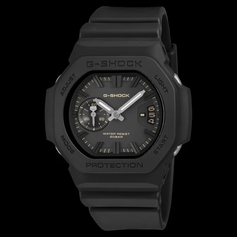 Casio G-SHOCK GAC-2500-1A ตัวเรือนและสายเรซินสีดำ