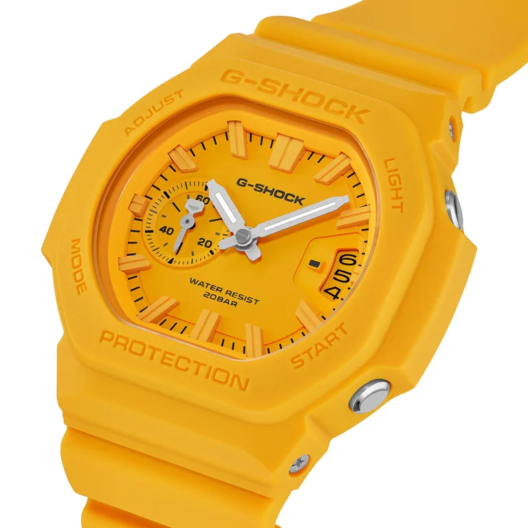G-SHOCK GAC-2500-9A สีส้ม มุมเฉียง