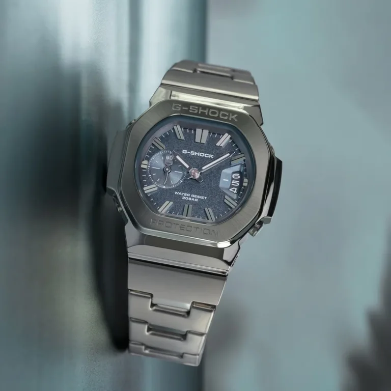 G-SHOCK GMC-2500D-1A2 หน้าปัดสีฟ้า สายสตีล