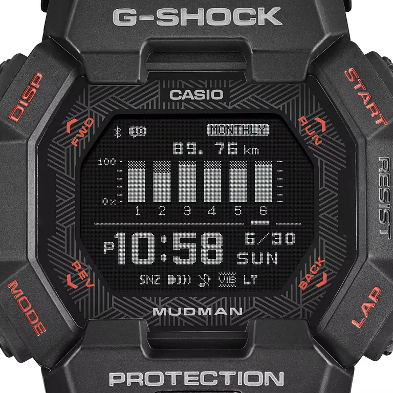 Casio G-SHOCK Mudman GDG-B100 อัพเกรดด้วยการเชื่อมต่อ Smartphone Casio G-SHOCK Mudman GDG-B100 Casio G-SHOCK Mudman GDG-B100,G-SHOCK เชื่อมต่อสมาร์ทโฟน,นาฬิกากันโคลน,G-SHOCK Bluetooth,Smartwatch ทนทาน