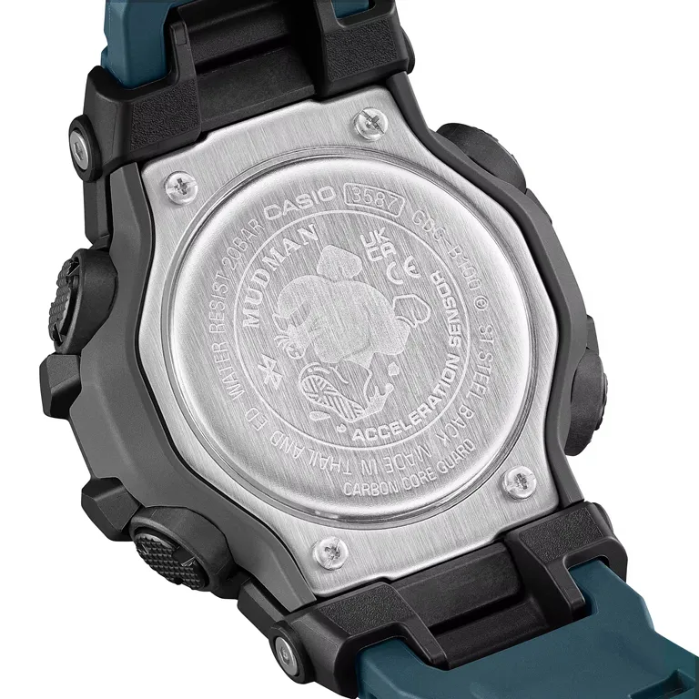 Casio G-SHOCK Mudman GDG-B100 อัพเกรดด้วยการเชื่อมต่อ Smartphone Casio G-SHOCK Mudman GDG-B100 Casio G-SHOCK Mudman GDG-B100,G-SHOCK เชื่อมต่อสมาร์ทโฟน,นาฬิกากันโคลน,G-SHOCK Bluetooth,Smartwatch ทนทาน