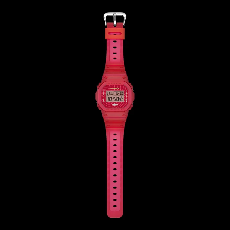 G-Shock Sushi DW-5600SSH-4JR หน้าปัดลายปลาทูนา