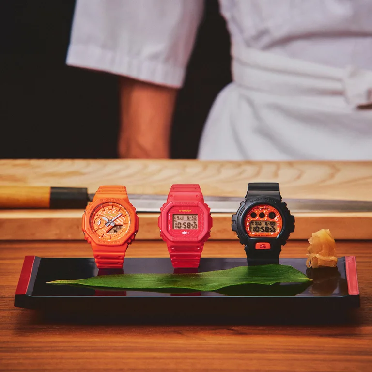 G-Shock Sushi Collection 3 รุ่น ลายทูนา แซลมอน ไข่ปลาแซลมอน