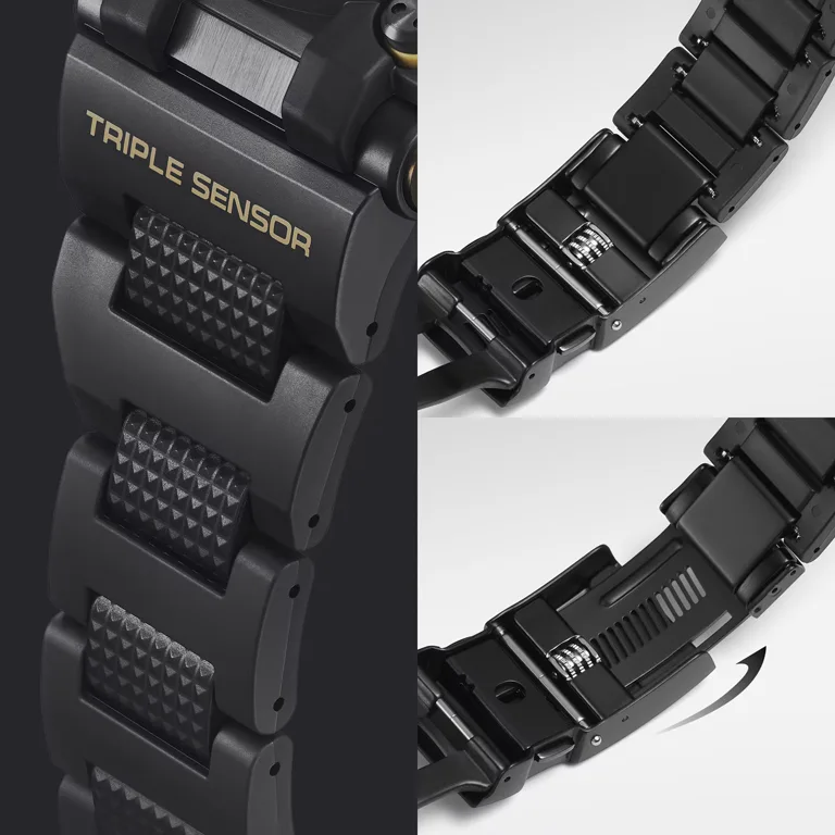 สาย Composite ของ G-SHOCK Frogman GWF-D1000BC-1JF พร้อมกลไกปรับความยาวสองขั้น