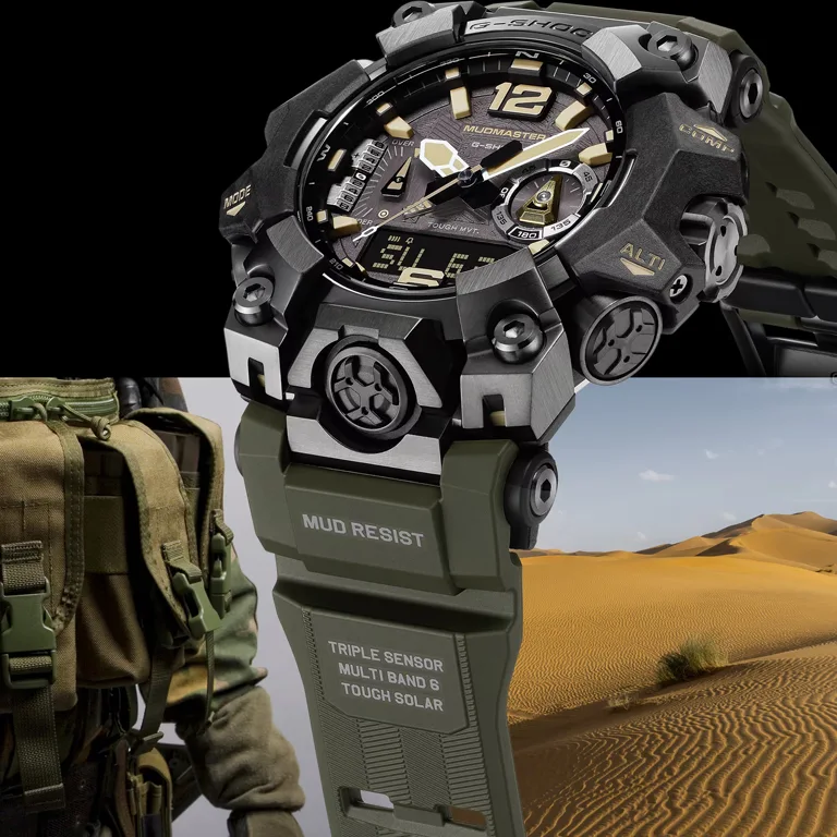 G-SHOCK Mudmaster GWG-B1000-1A3JF กับการใช้งานภาคสนามในทะเลทราย