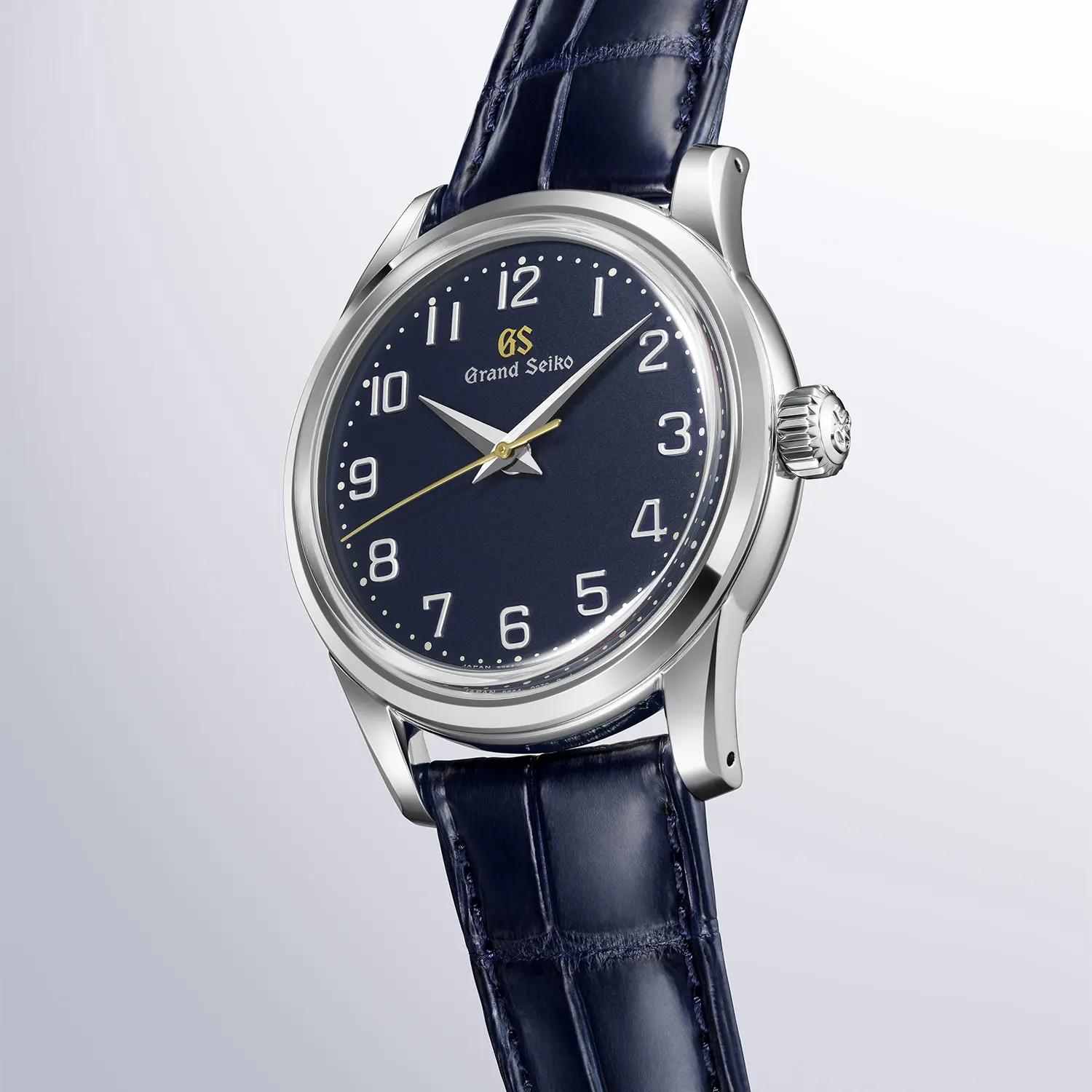 Grand Seiko Elegance Collection SBGW325 ย้อนระลึกกลไกไขลานรุ่นแรกของ 9S Calibre Grand Seiko SBGW325 ตัวเรือน 37.3 มม. สายหนังจระเข้สีกรมท่า