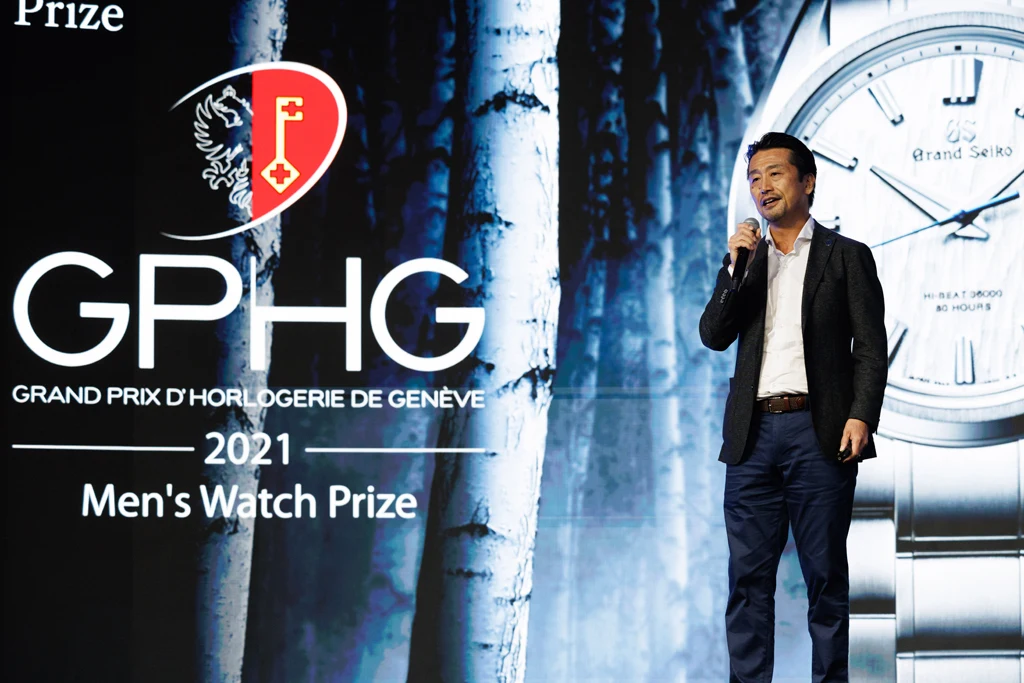 Grand Seiko เปิดเวที Symposium ในงาน Siam Paragon Bangkok Watch Week 2026 Keynote Presentation Grand Seiko เล่าถึงรางวัล GPHG 2021 Men's Watch Prize