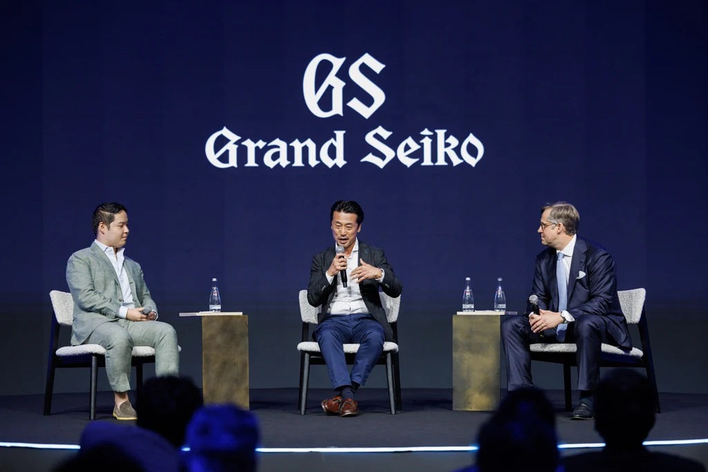 Grand Seiko เปิดเวที Symposium ในงาน Siam Paragon Bangkok Watch Week 2026 Panel Discussion Grand Seiko Symposium ดำเนินรายการโดย TanTan Wang จาก Hodinkee