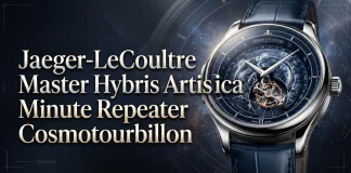 Jaeger-LeCoultre Master Hybris Artistica Minute Repeater Cosmotourbillon ภาพปก
