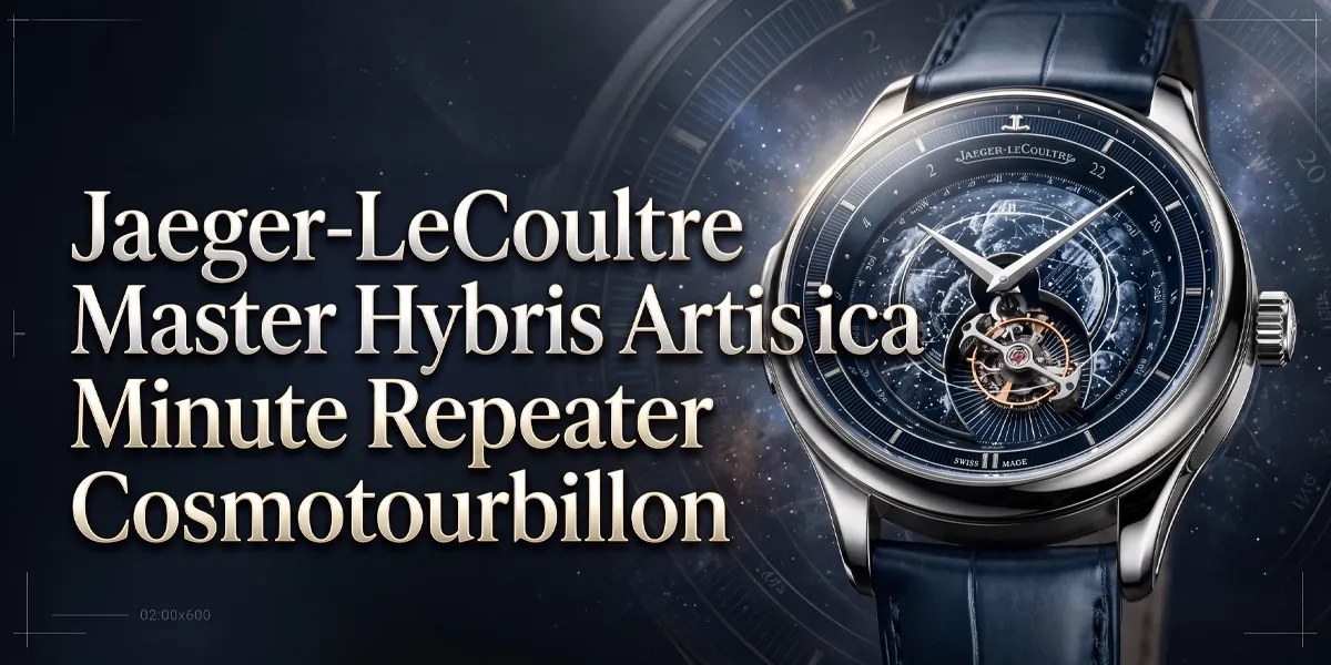 Jaeger-LeCoultre Master Hybris Artistica Minute Repeater Cosmotourbillon ภาพปก
