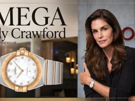 Cindy Crawford OMEGA A Timeless Partnership กับ Constellation 28 มม.