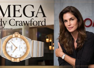 Cindy Crawford OMEGA A Timeless Partnership กับ Constellation 28 มม.