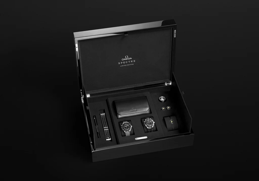 OMEGA Seamaster Diver 300M James Bond and Spectre Collection ความพิเศษจากคู่ปรับตลอดกาล นาฬิกา OMEGA 007 Spectre Limited Edition Boxset