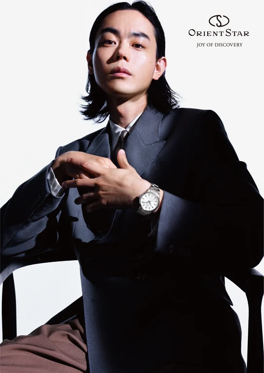 Orient Star แต่งตั้ง Masaki Suda เป็นแบรนด์แอมบาเสดอร์ Masaki Suda กับนาฬิกา Orient Star Sakigake Three Hand