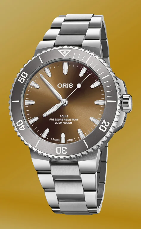 ORIS Bangkok Limited Edition สะท้อนความงามกรุงเทพฯ เพียง 50 เรือน นาฬิกาดำน้ำ ORIS Bangkok Limited Edition กันน้ำ 300 เมตร สายสเตนเลสสตีล