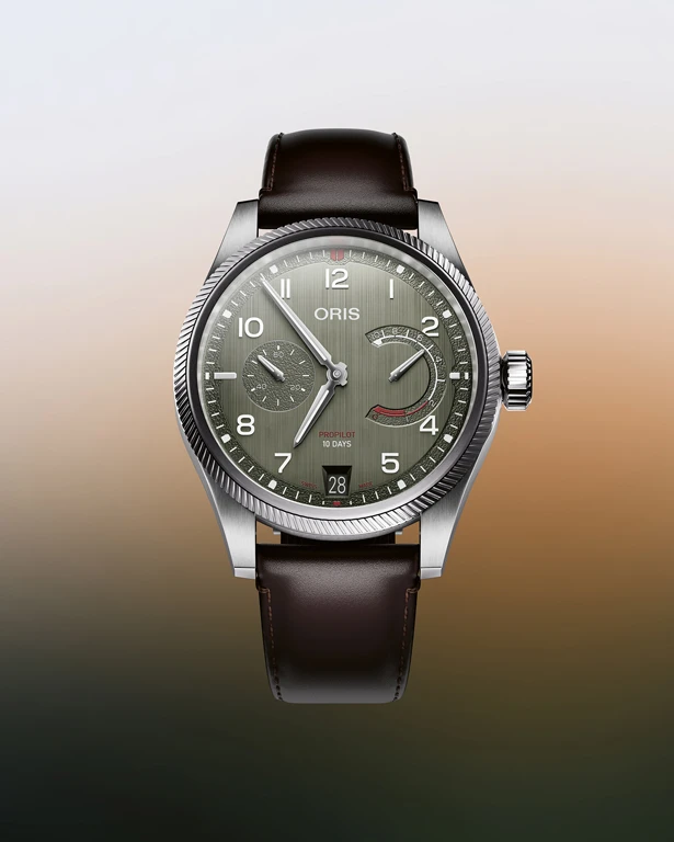 ORIS Big Crown ProPilot Calibre 111 กลับมาอีกครั้งบนความเปลี่ยนแปลง ORIS ProPilot Calibre 111 หน้าปัดเขียว สายหนัง Cordovan