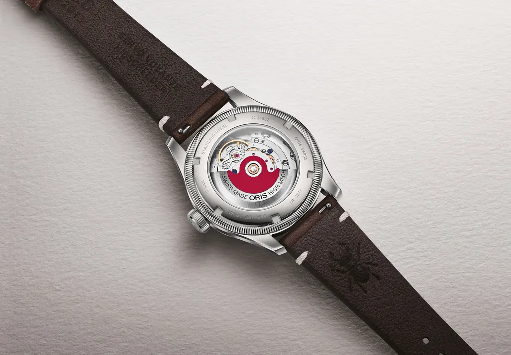 ORIS x Cervo Volante ขยับไซส์เปลี่ยนสีหน้าปัดใหม่ กลไก ORIS 754 Pointer Date